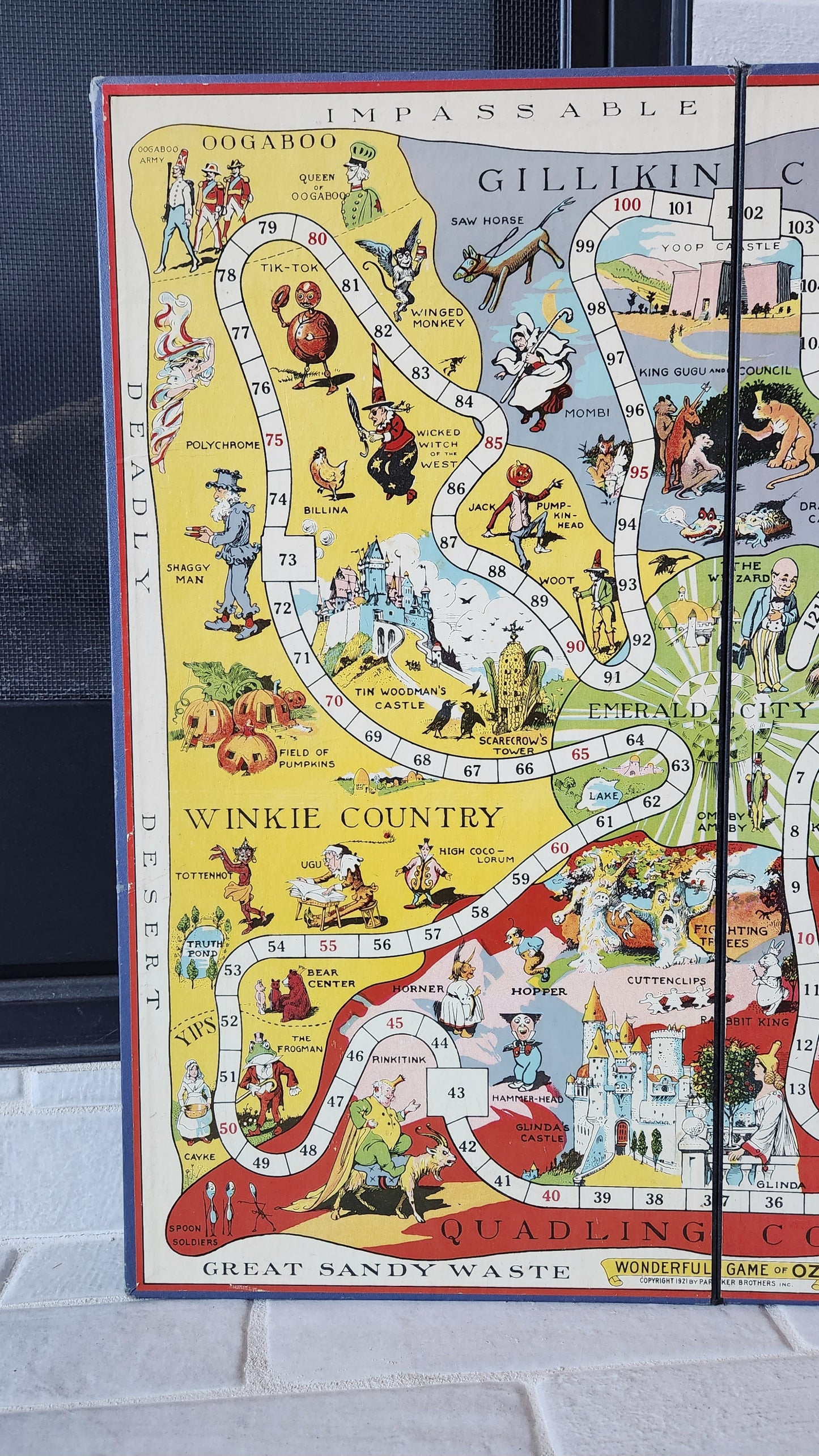 1921 Wonderful Game of Oz - Complete!
