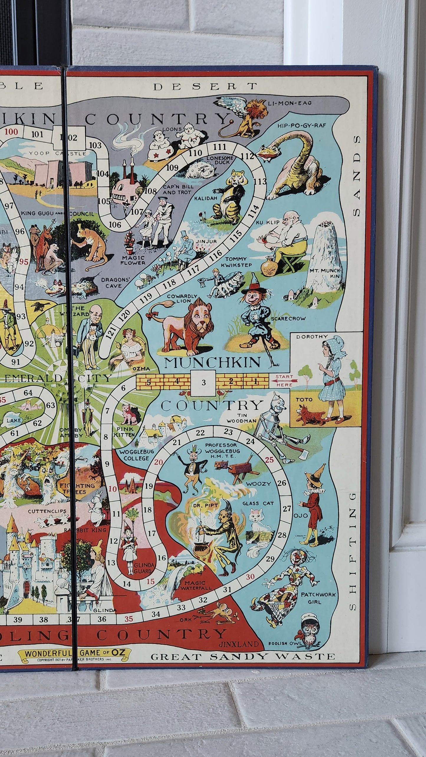 1921 Wonderful Game of Oz - Complete!