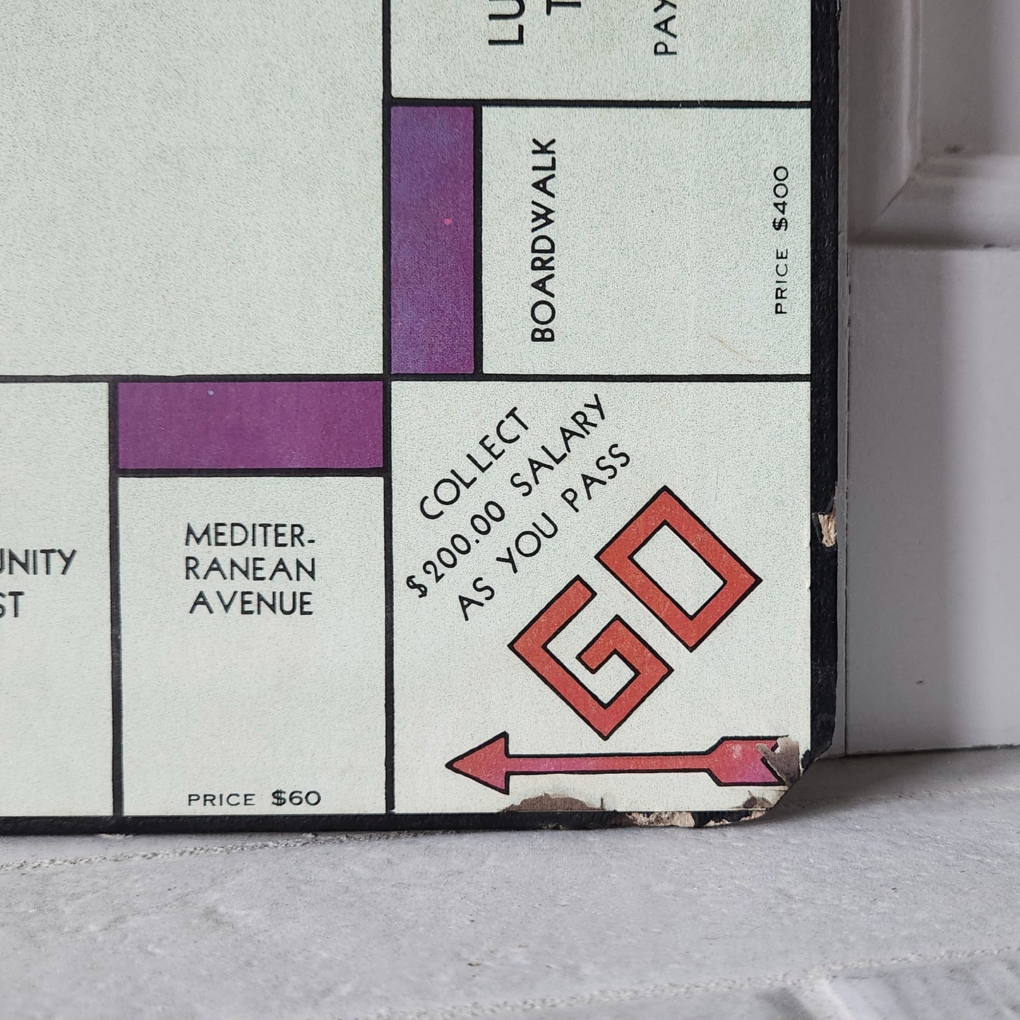 1935 Monopoly Game - Single Patent (Magie)