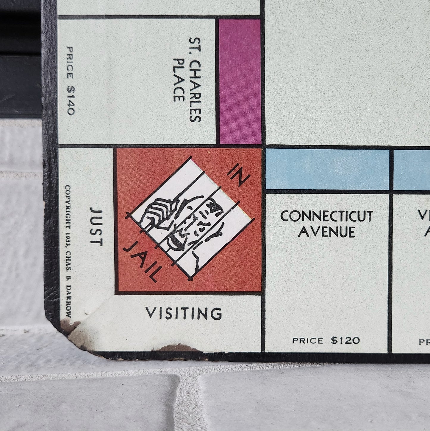 1935 Monopoly Game - Single Patent (Magie)