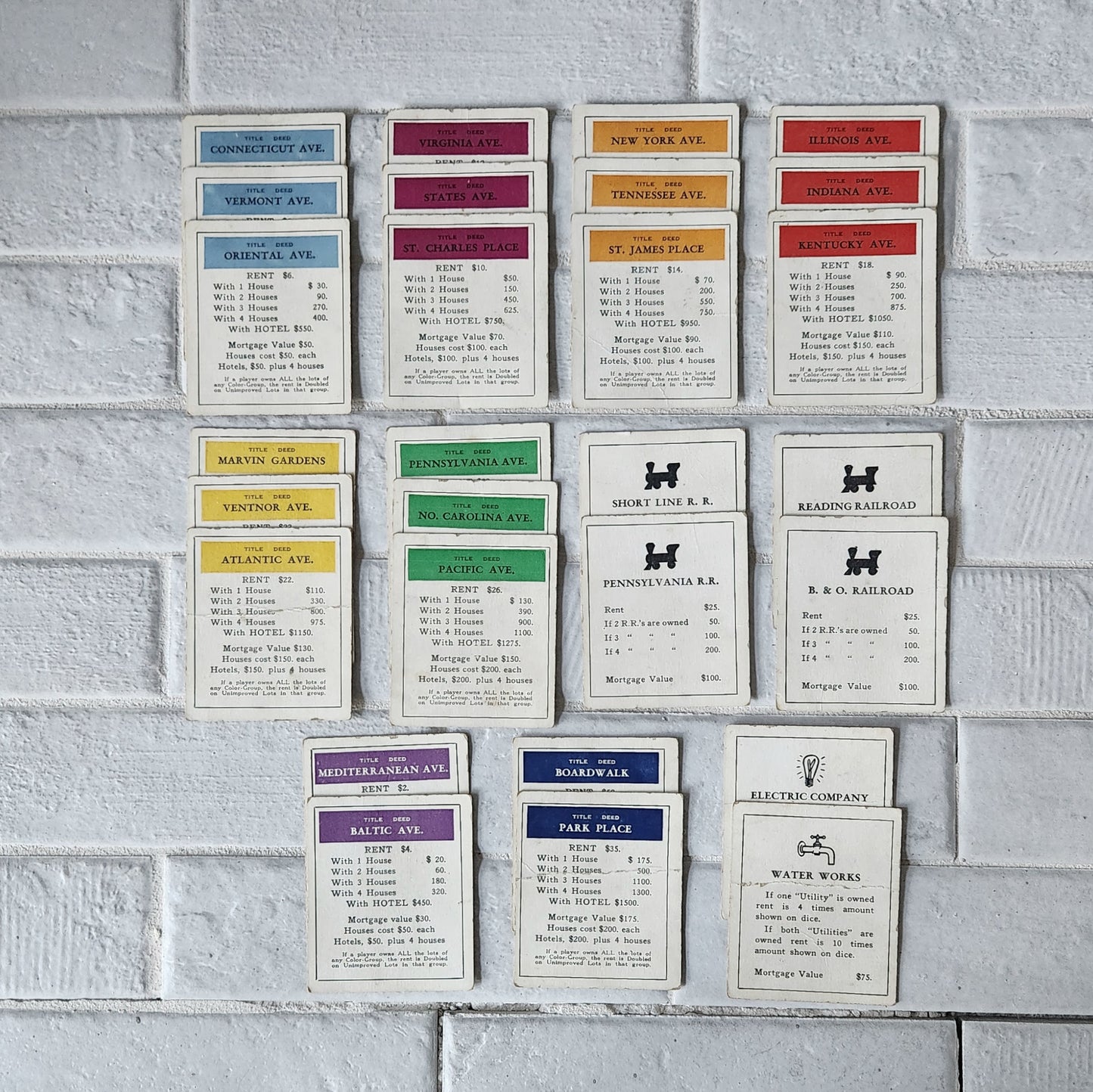 1935 Monopoly Game - Single Patent (Magie)