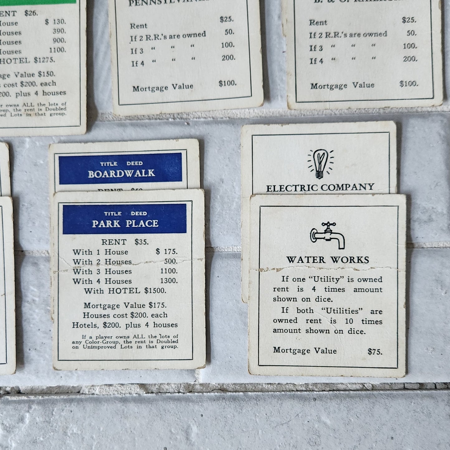 1935 Monopoly Game - Single Patent (Magie)