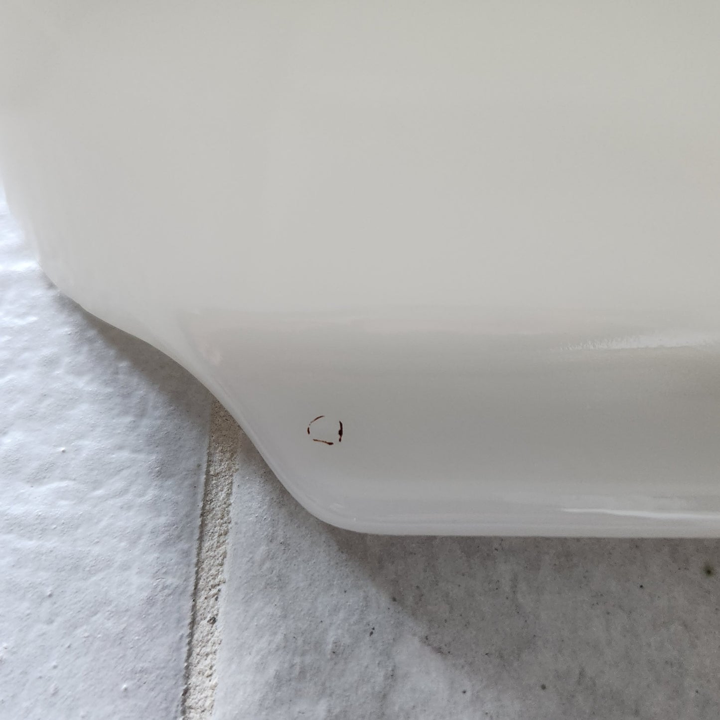 Fire King Anchor Hocking Candle Glow #435 8" Square Baking Dish