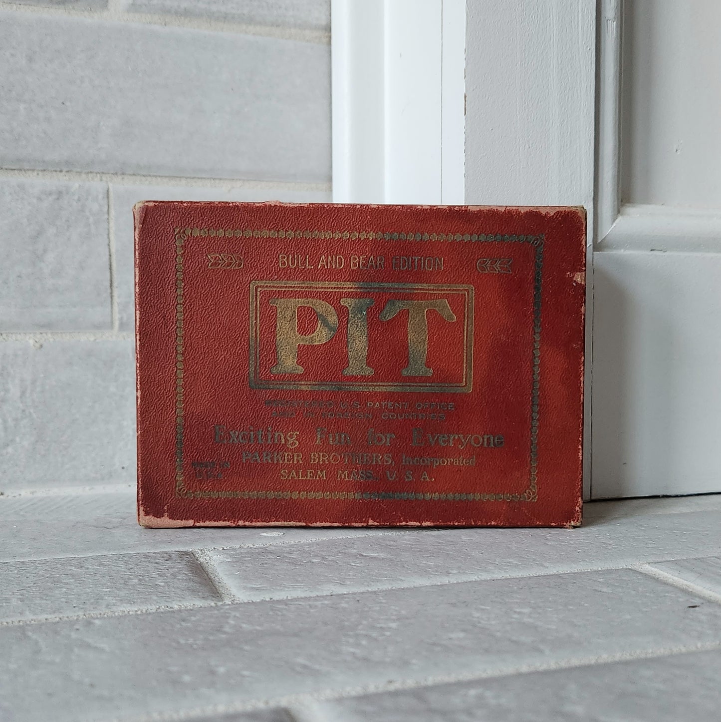 1919 PIT Card Game by Parker Brothers