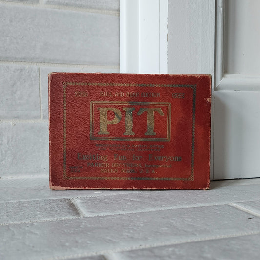 1919 PIT Card Game by Parker Brothers