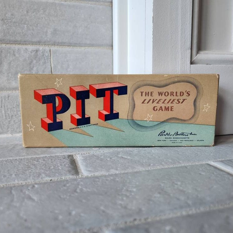 1947 PIT Card Game by Parker Brothers