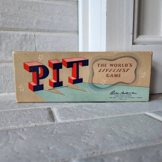 1947 PIT Card Game by Parker Brothers