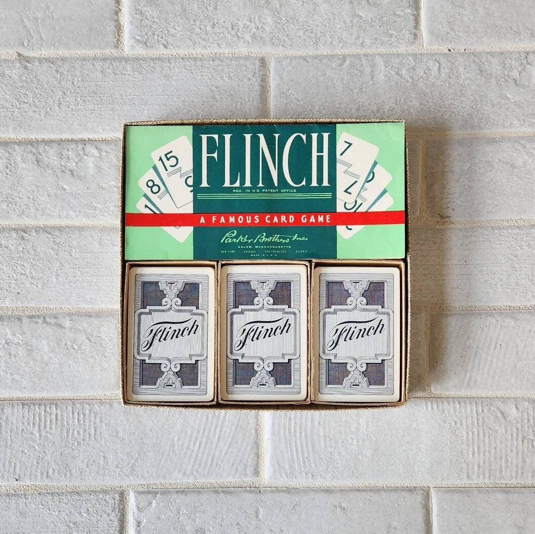 1950s Flinch Card Game