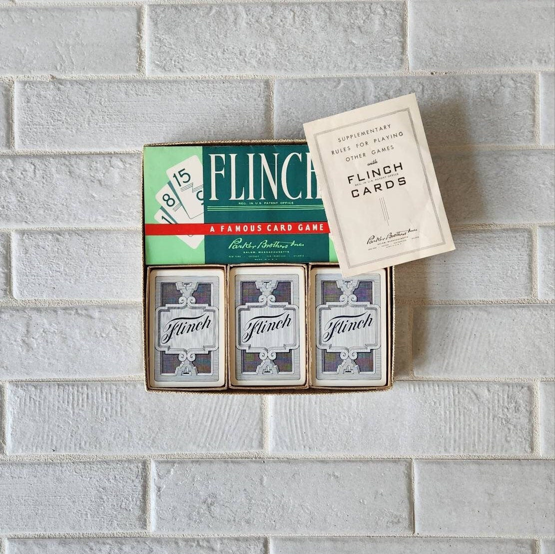 1950s Flinch Card Game