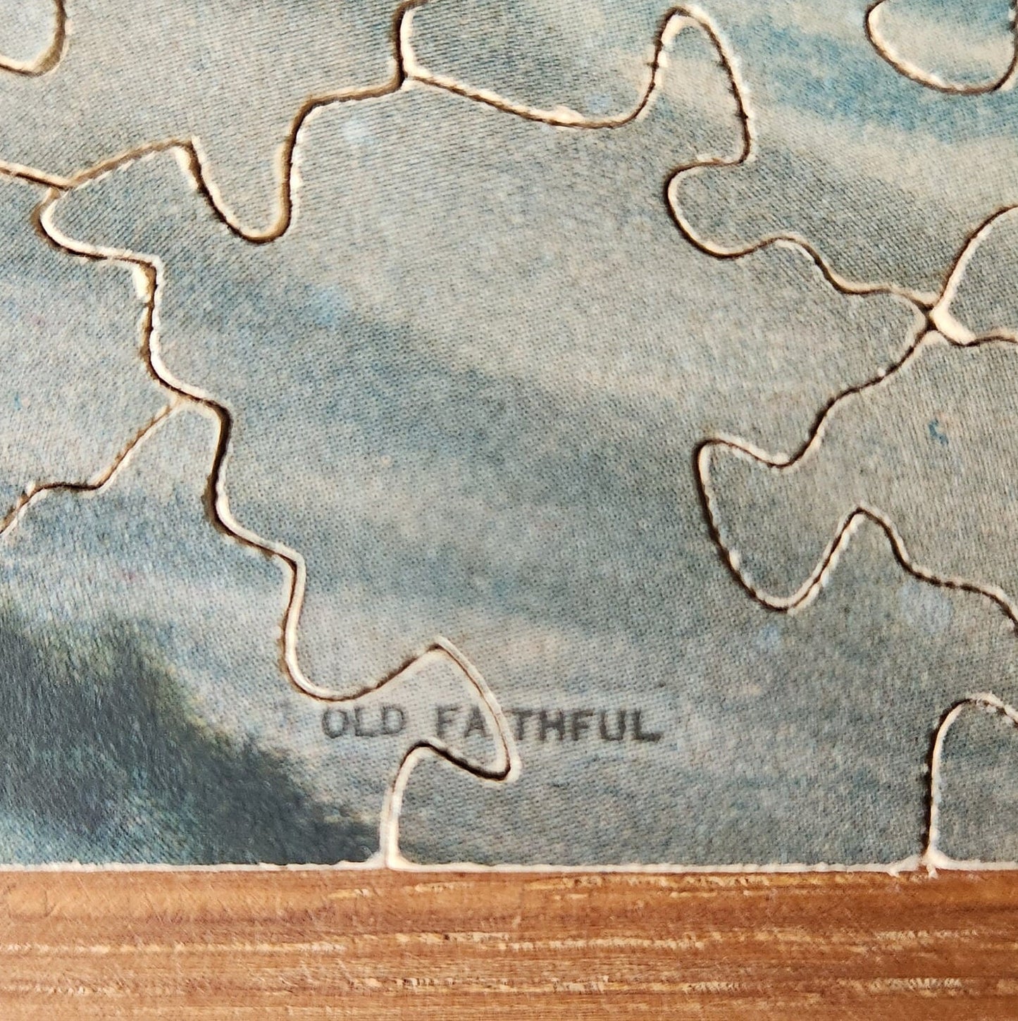 1930s-40s J.K. Straus Puzzle "Old Faithful"