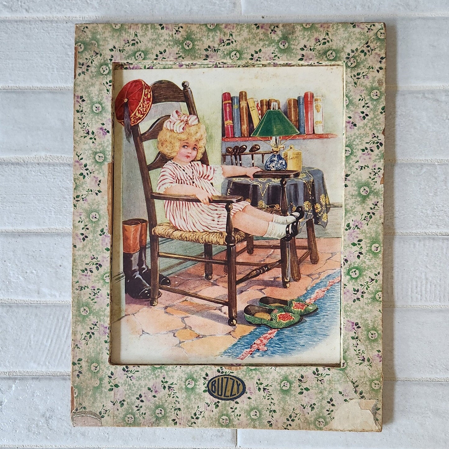 1930s Buzzy Frame Children's Puzzle
