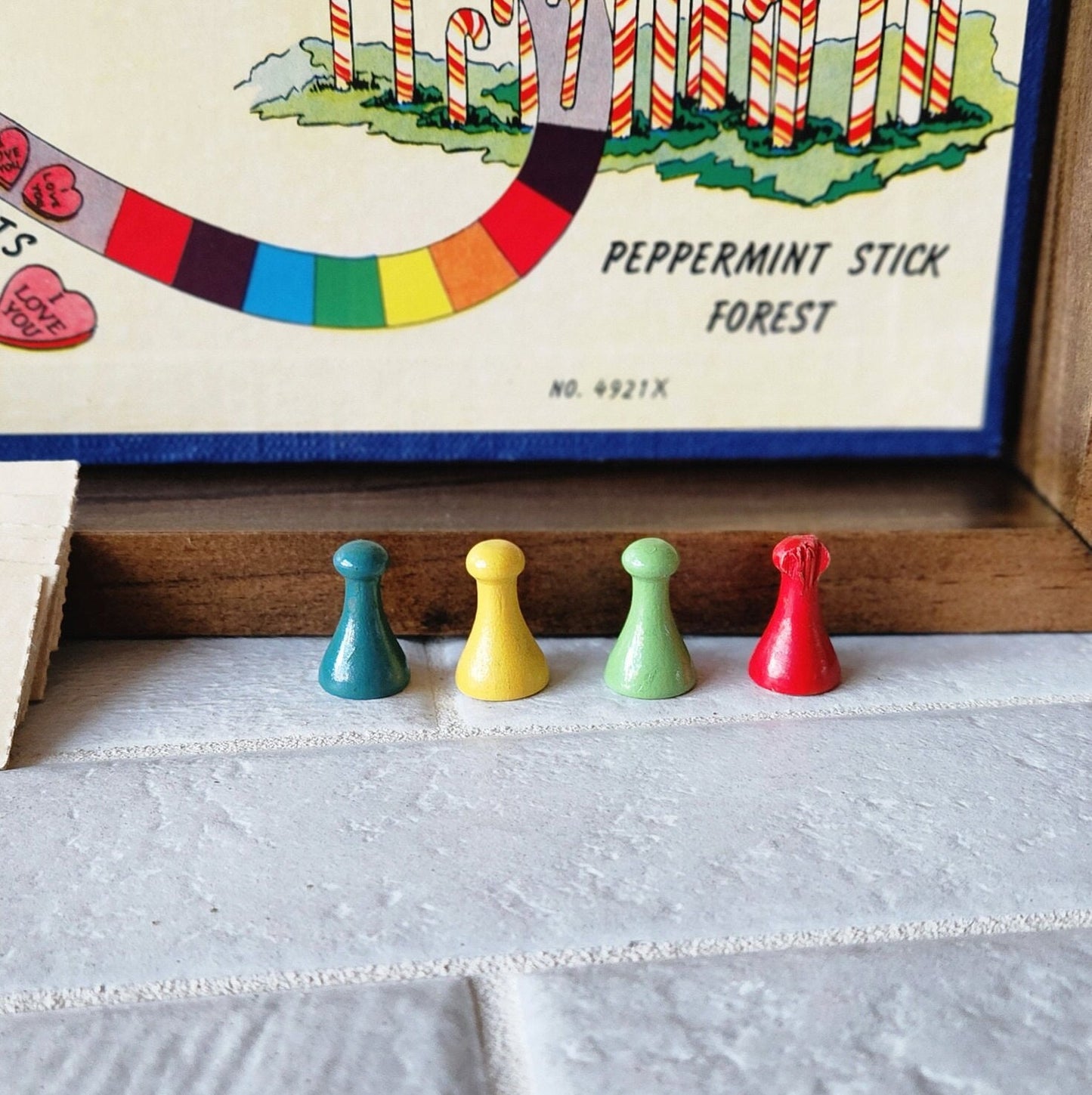 Display and Play 1949 Rare Candy Land Framed Board Game