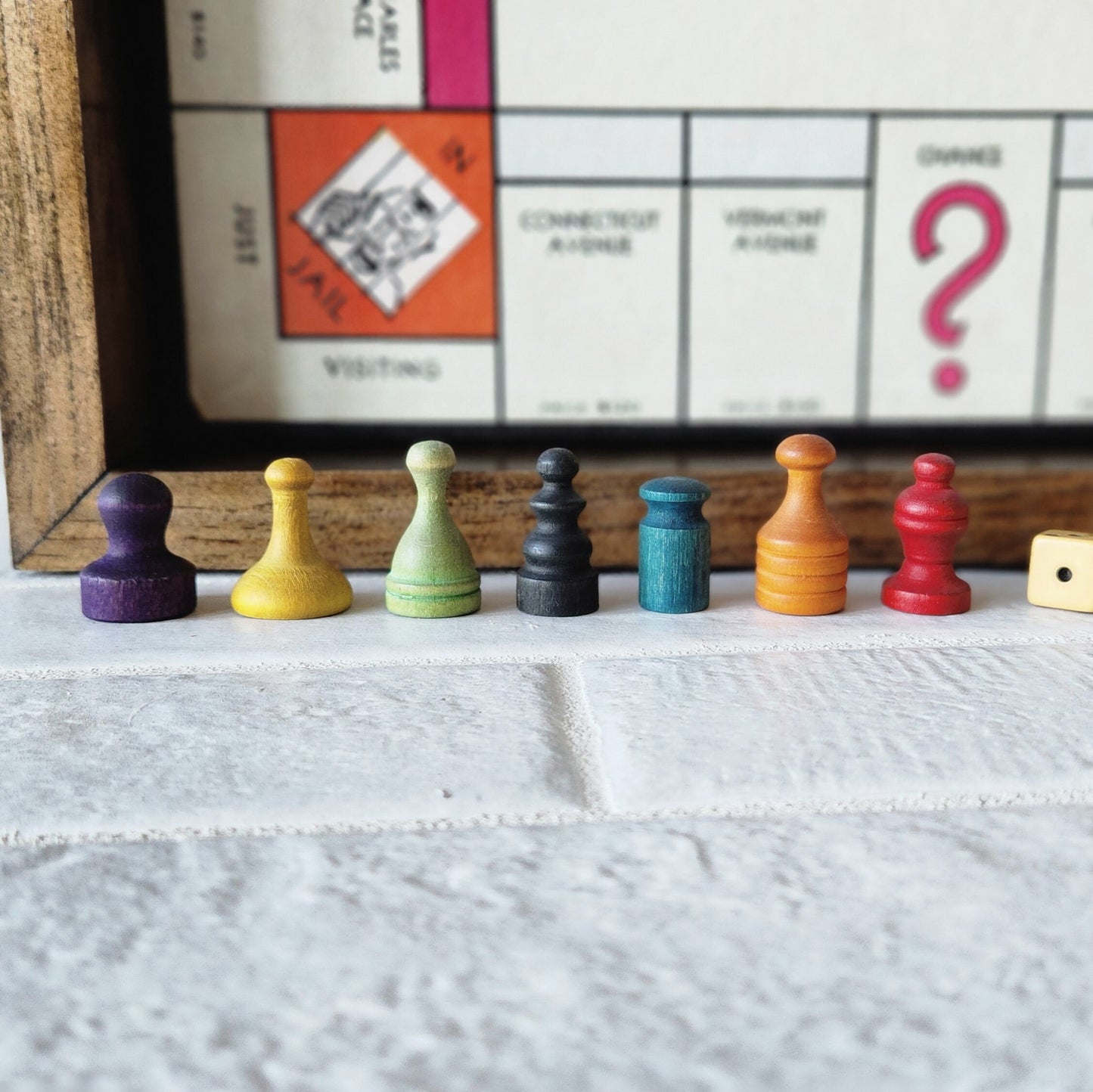 Display and Play 1941 Monopoly Handmade Framed Board Game