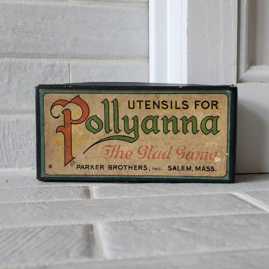 Display and Play 1916 Pollyanna The Glad Game Framed Board Game