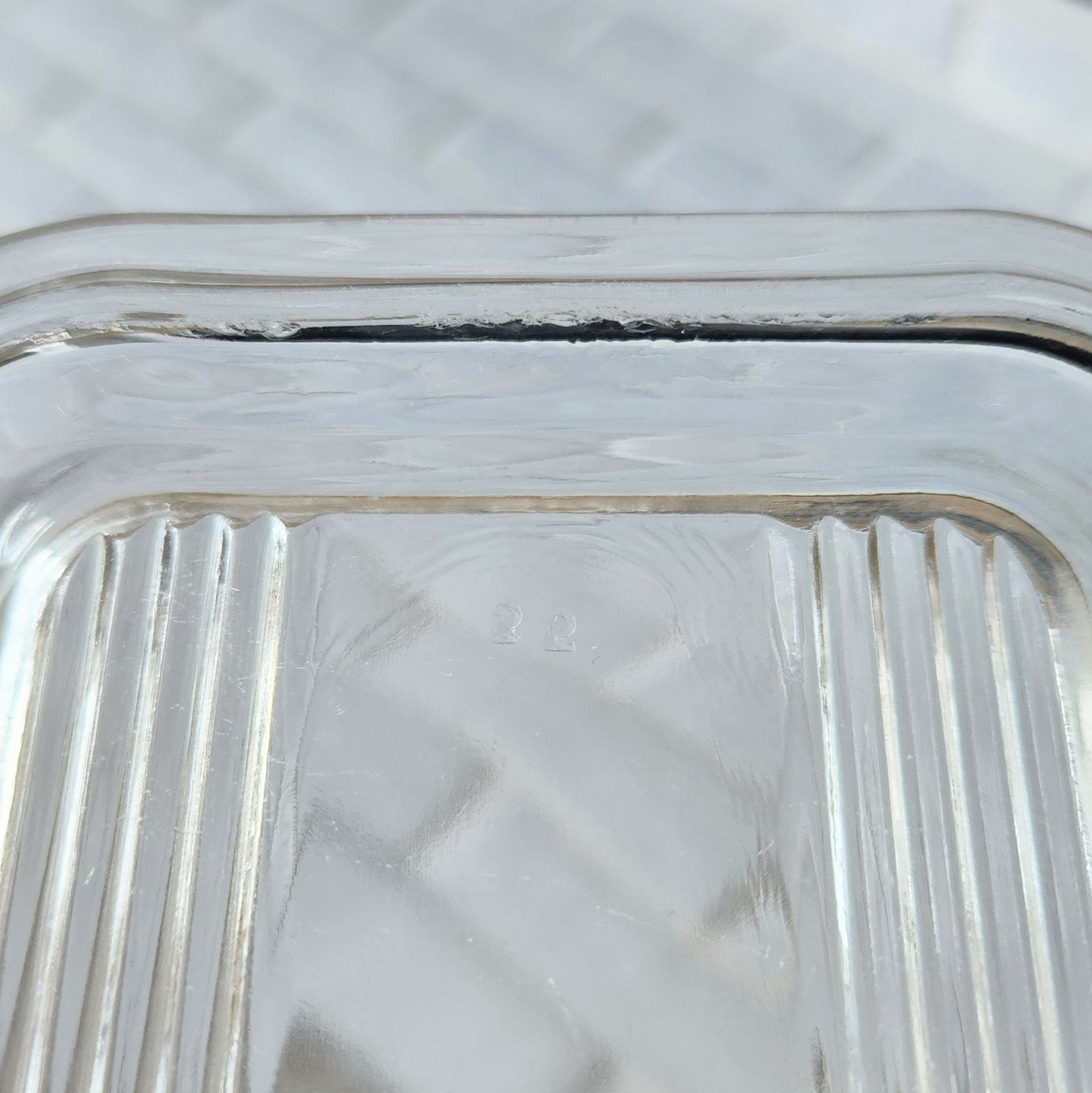 1950s Pyrex Refrigerator 1.5 Pint Pink Dish #0502 w Lid