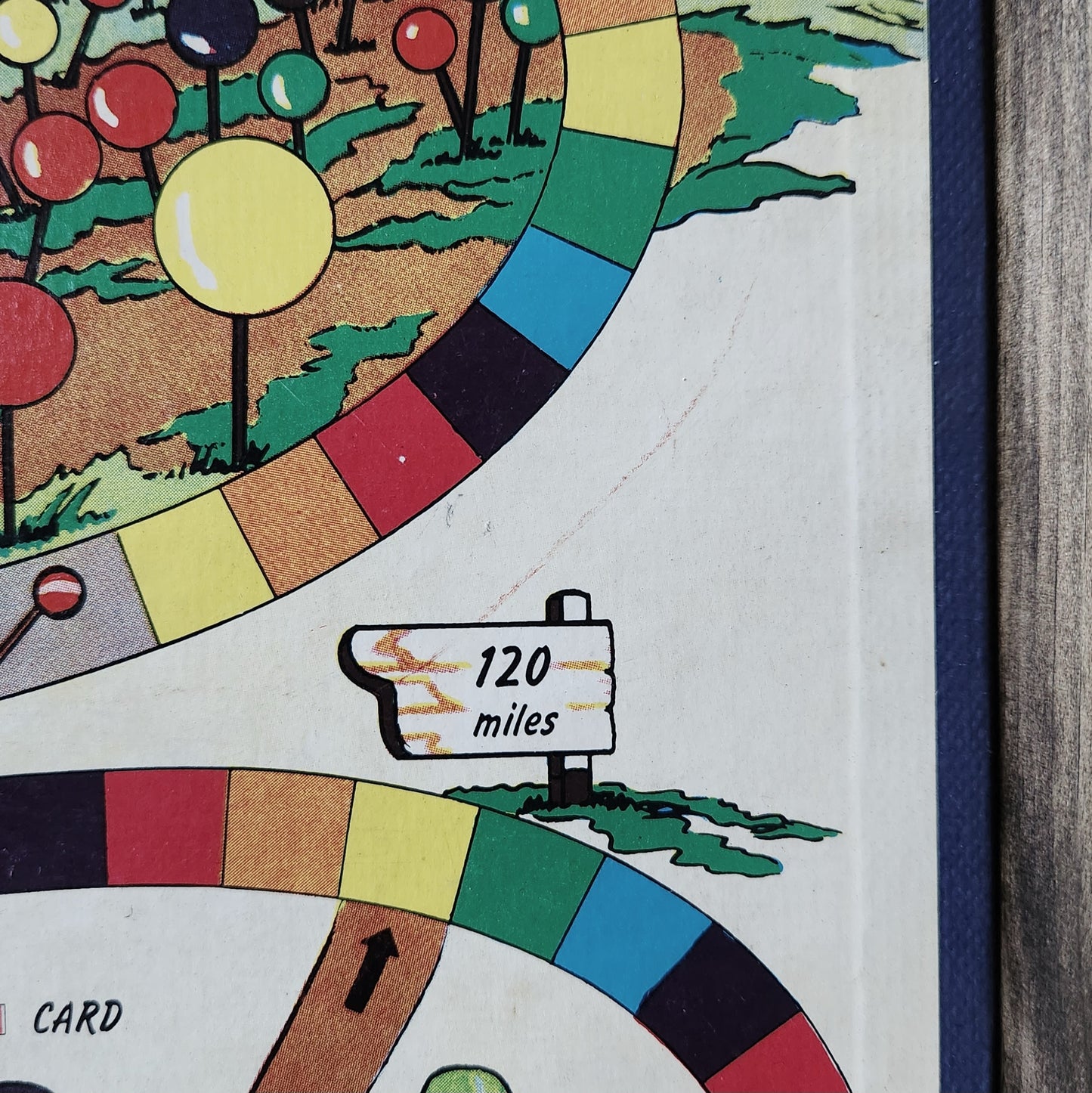 Display and Play 1949 Rare Original Candy Land Framed Board Game