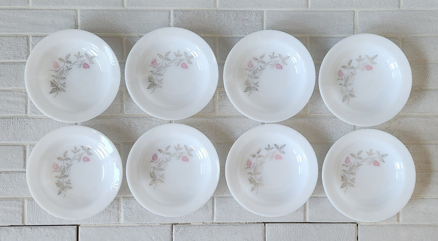 1960s Federal Glass Company Clover Blossom Bowls