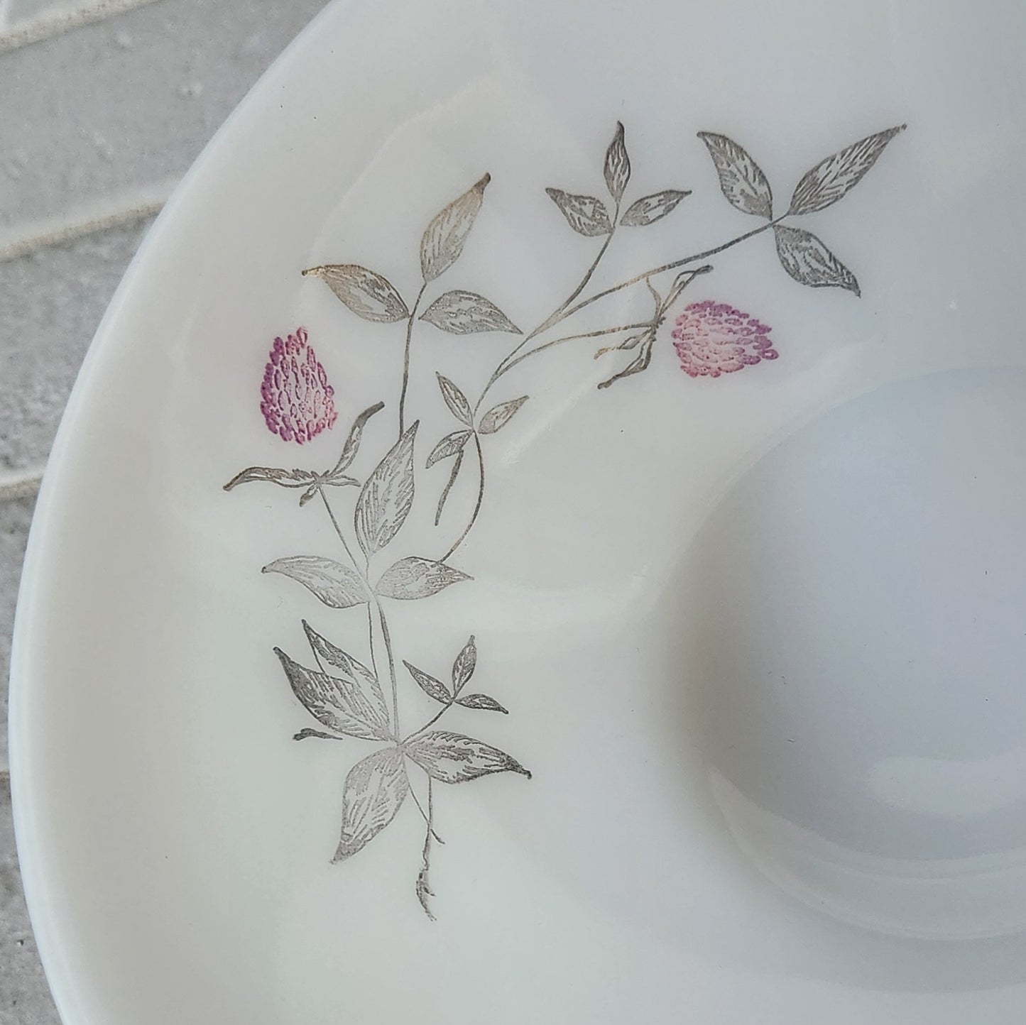 1960s Federal Glass Company Clover Blossom Bowls