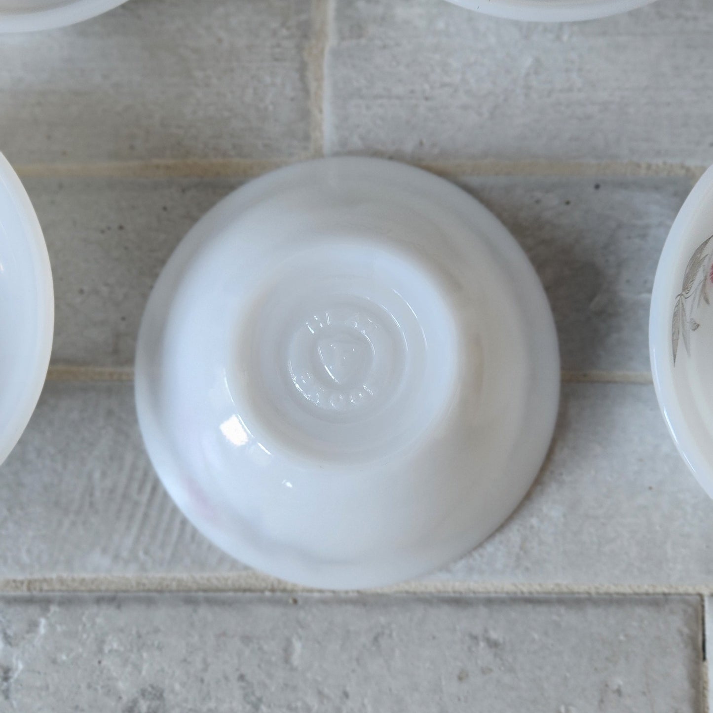 1960s Federal Glass Company Clover Blossom Bowls