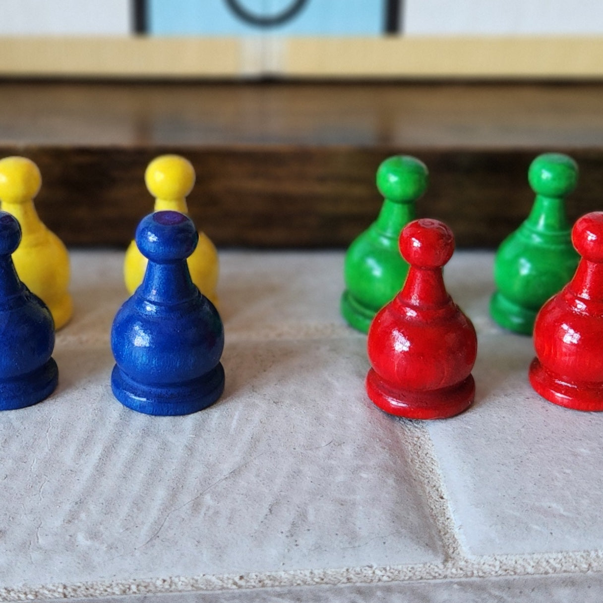 Display and Play 1967 Parcheesi Handmade Framed Board Game