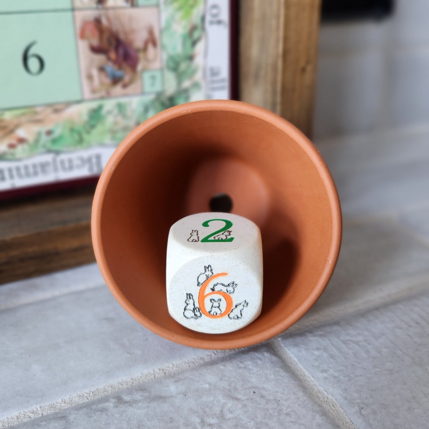 Display and Play 1988 Beatrix Potter Peter Rabbit Handmade Framed Board Games