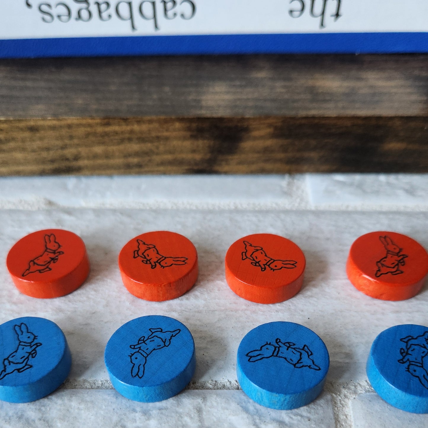 Display and Play 1988 Beatrix Potter Peter Rabbit Handmade Framed Board Games