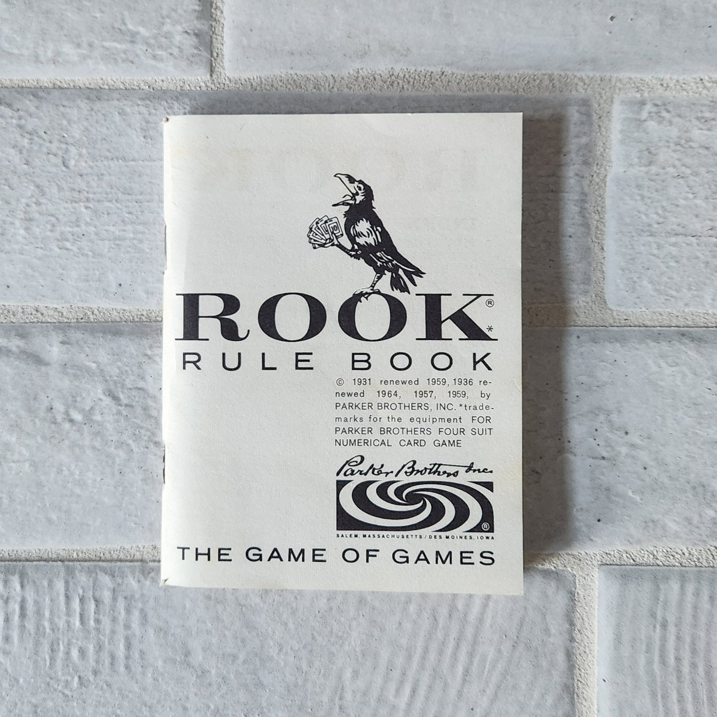 1964 Rook Card Game by Parker Brothers