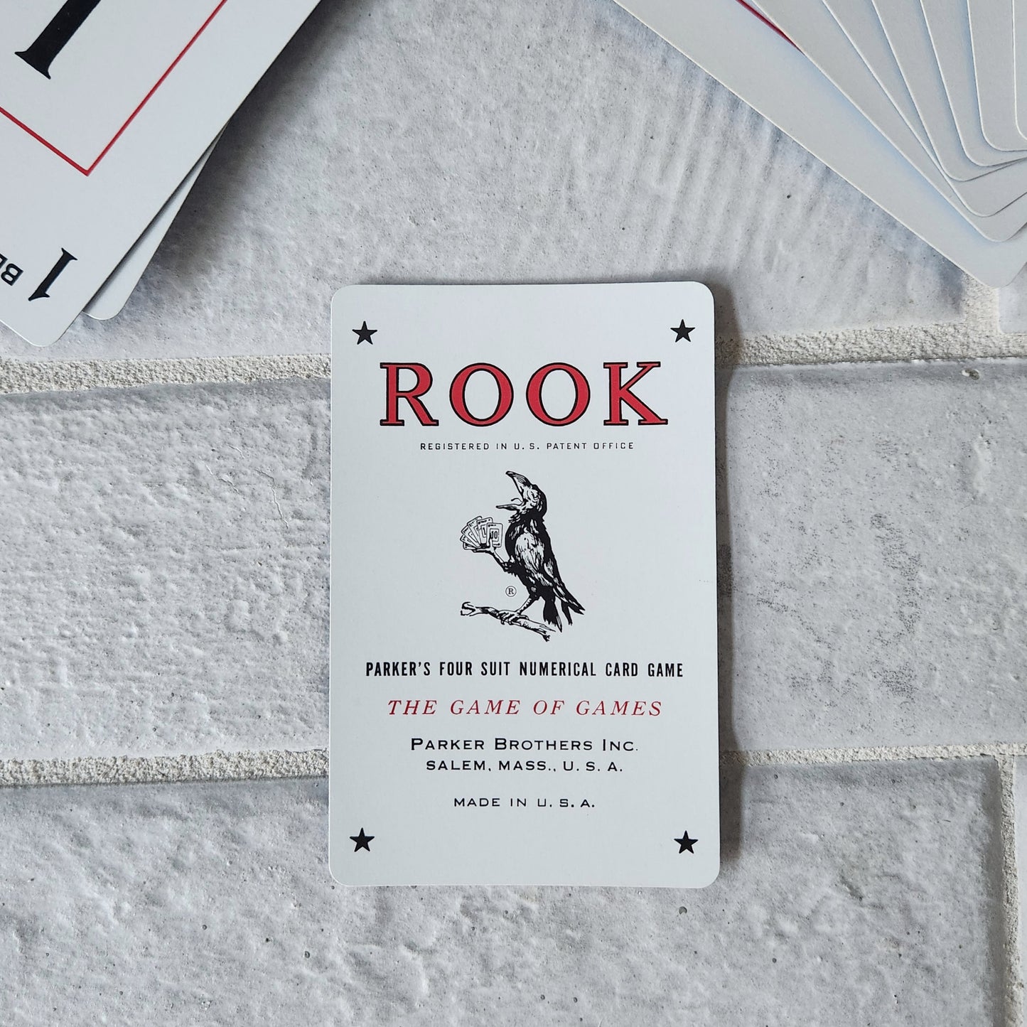 1964 Rook Card Game by Parker Brothers