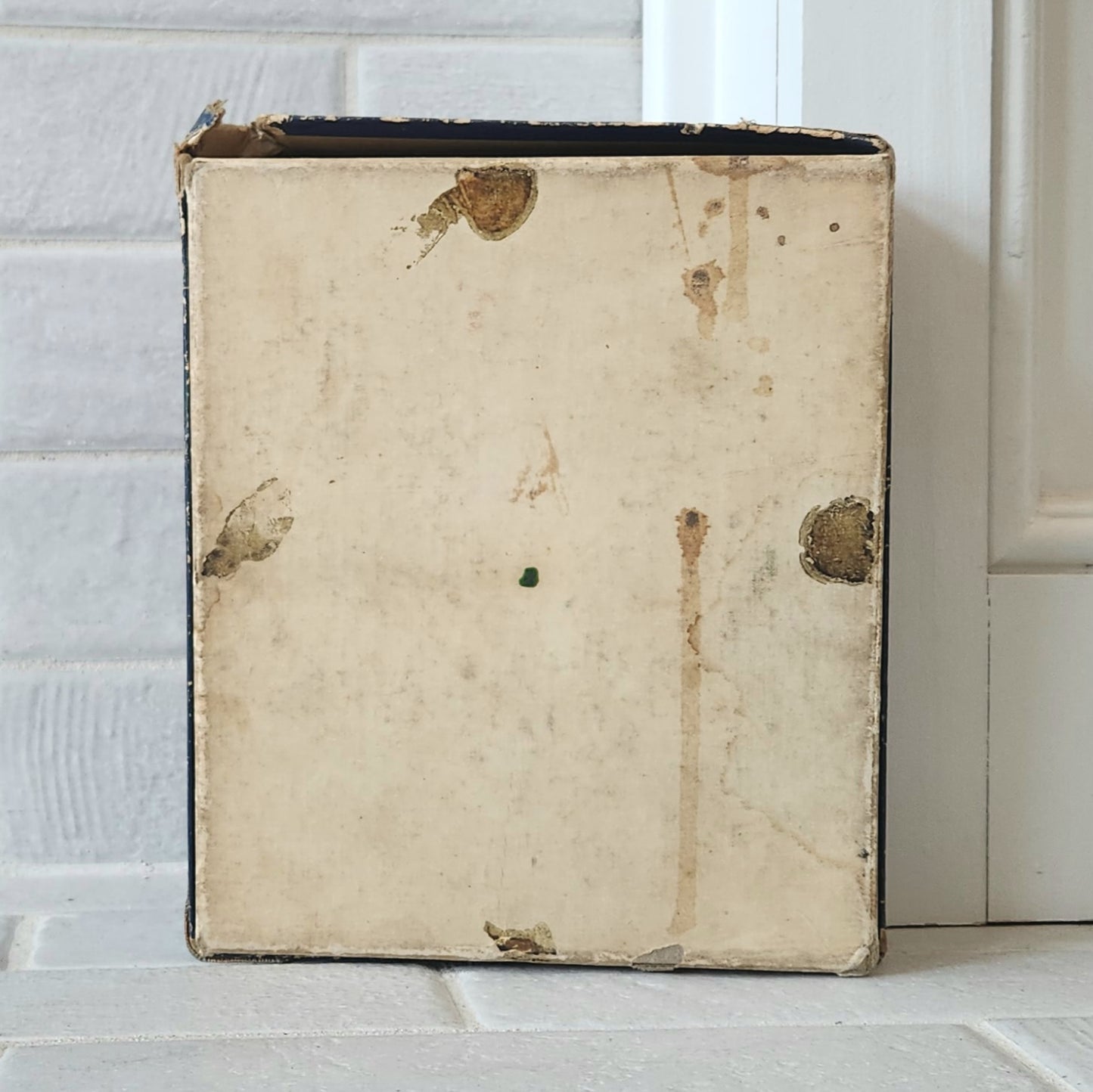 1937-38 Monopoly Number 6 Blue Box Dual Patent Set