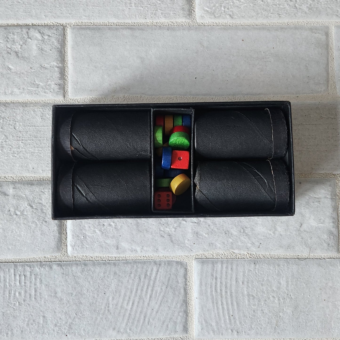 Display and Play 1942 Parcheesi Handmade Framed Board Game