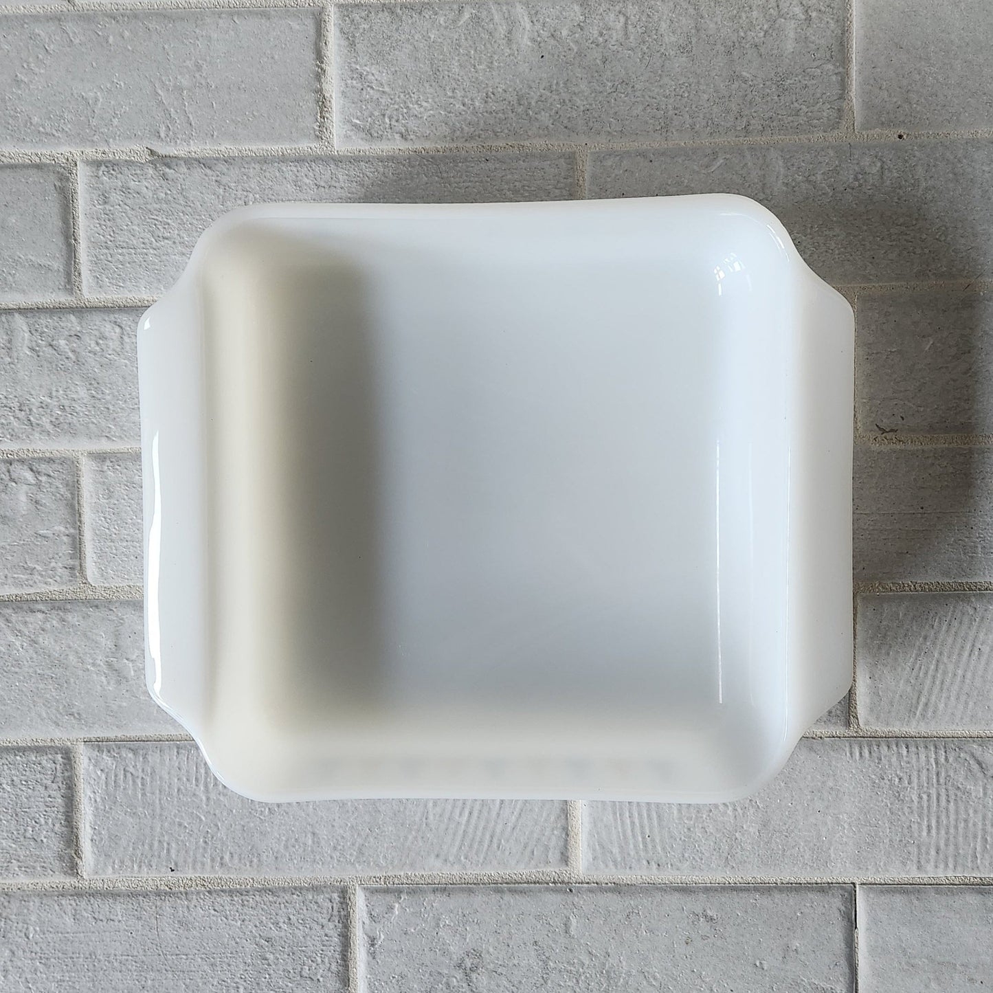 Fire King Anchor Hocking Candle Glow #435 8" Square Baking Dish