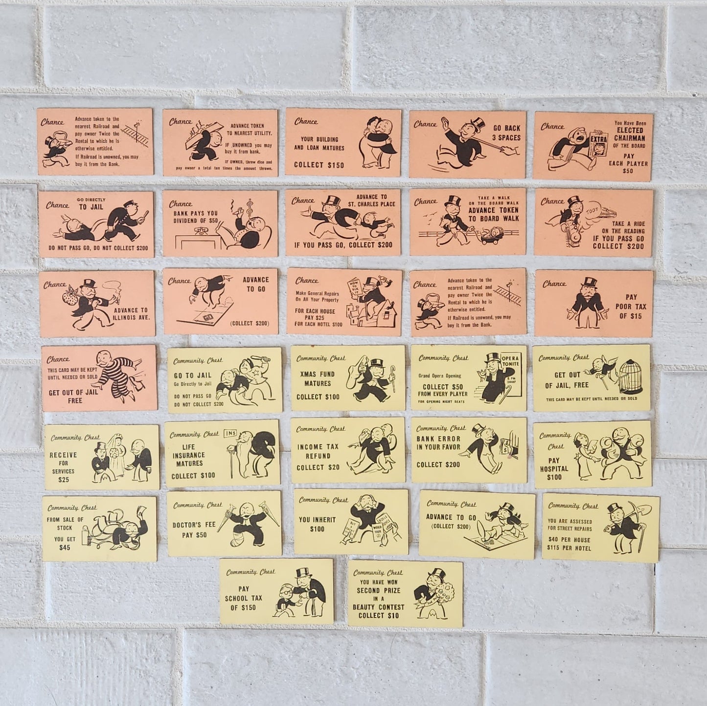 1937-39 Monopoly Blue Box Dual Patent Set