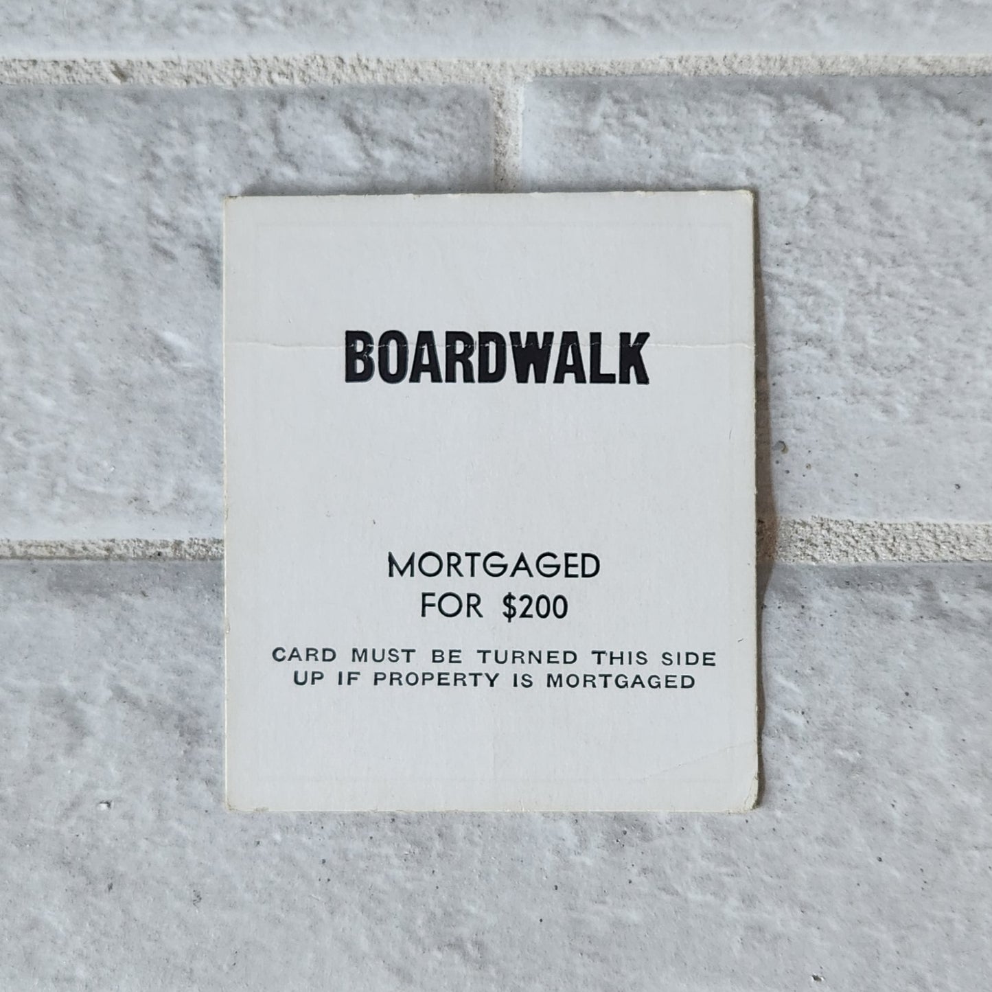 1952 Monopoly Popular Edition Red Single Patent Set