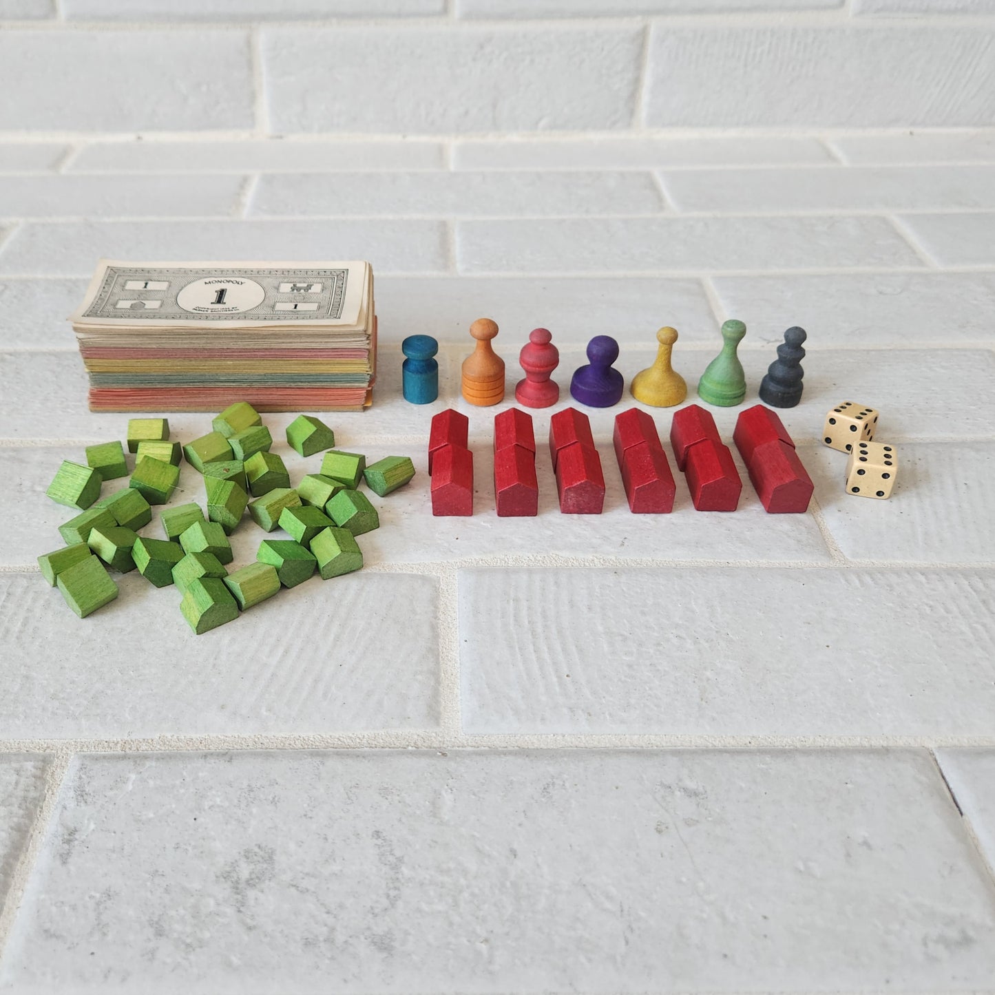 1937-39 Monopoly Blue Box Dual Patent Set