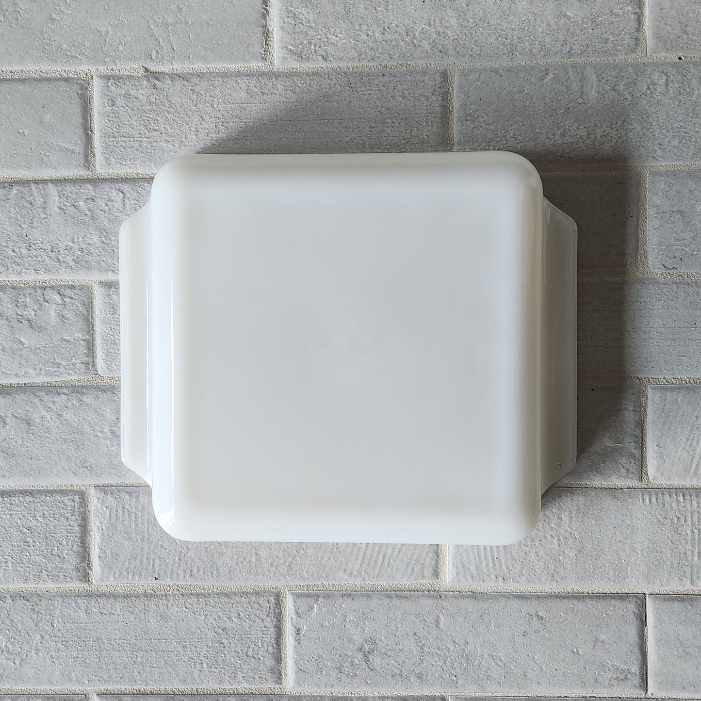 Fire King Anchor Hocking Candle Glow #435 8" Square Baking Dish