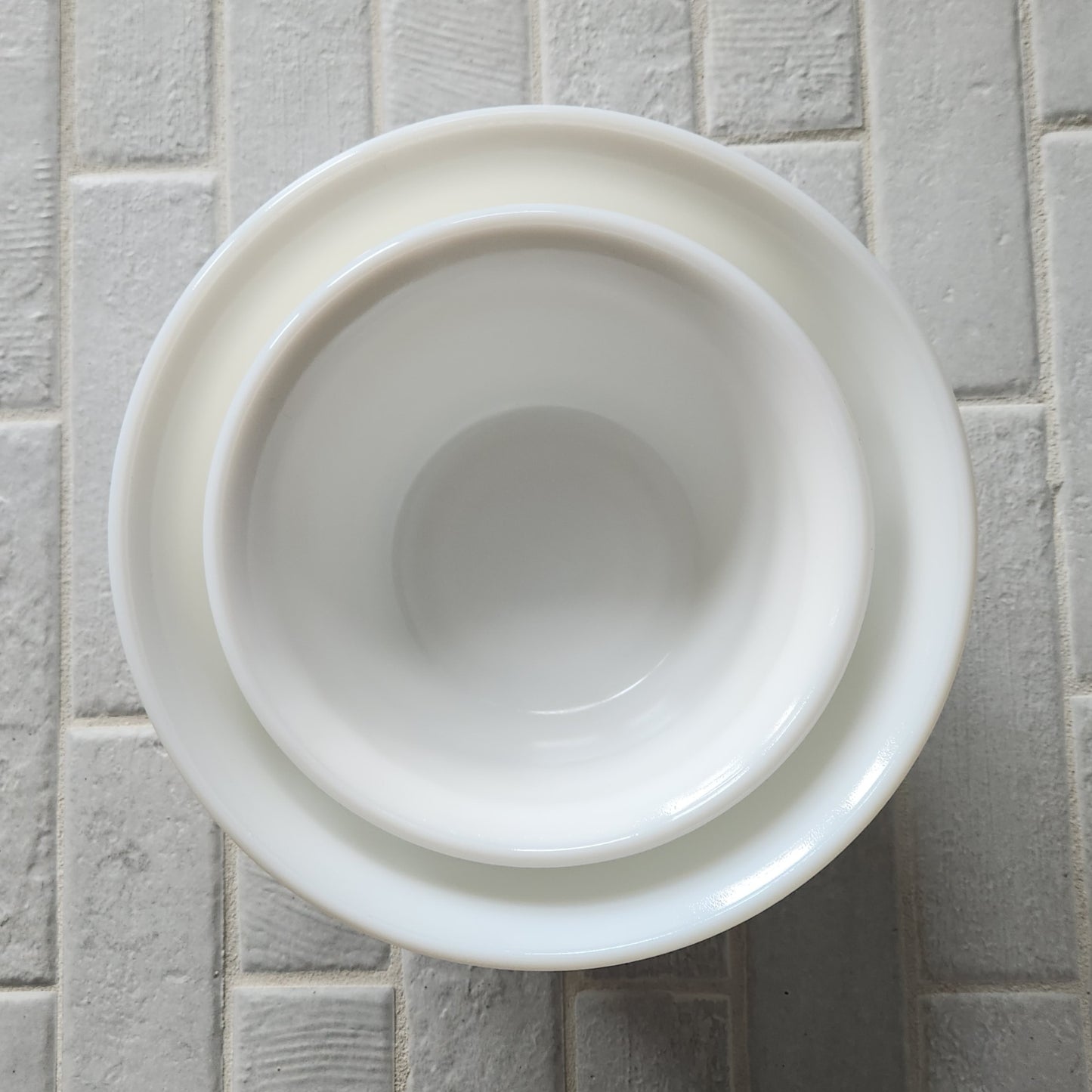 1972 GE DIM45 Stand Mixer Orange Peel Mixing Bowl Set