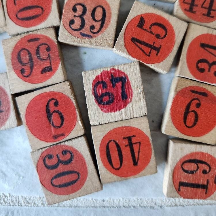 1890s - 1910s Loto Game No. 91